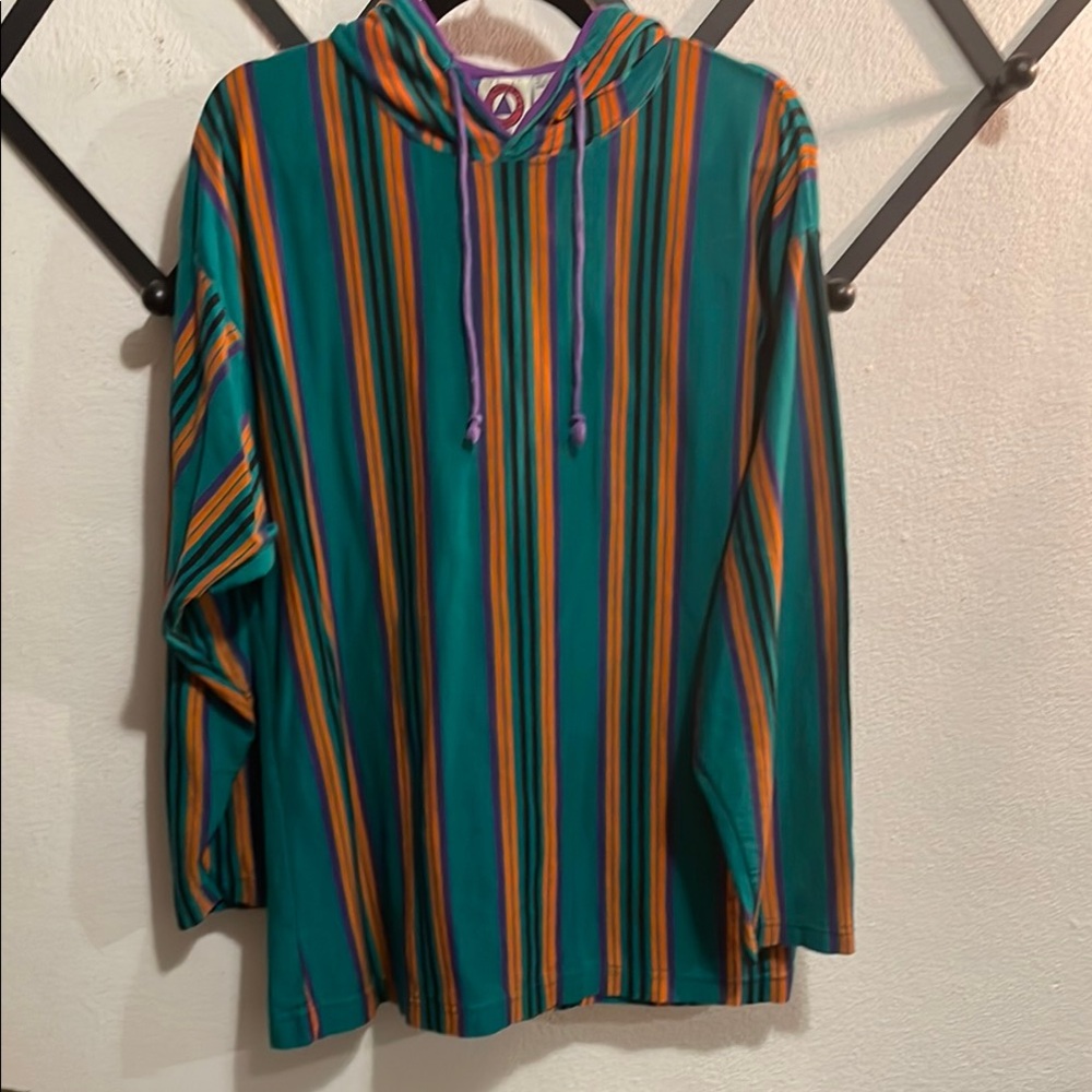 Striped Multicolor Hoodie